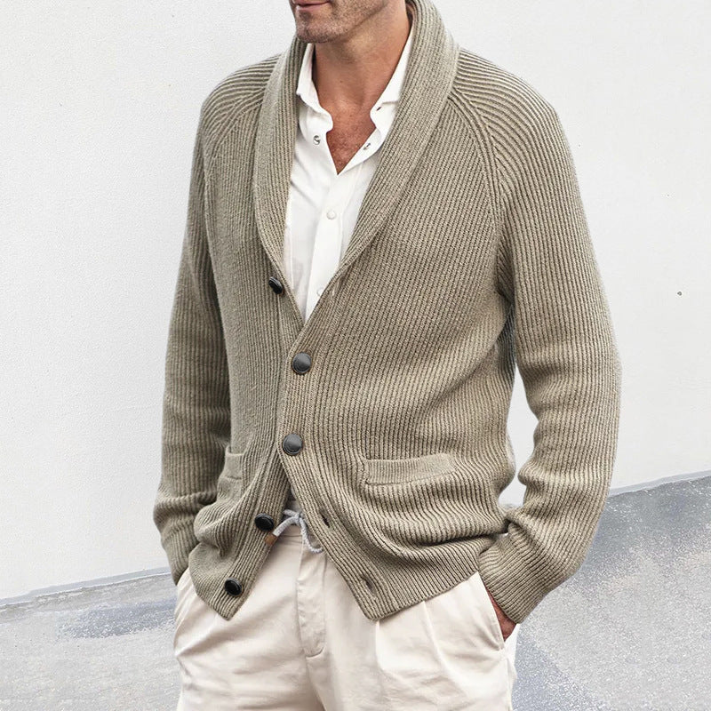 Manteau Cardigan Tricoté