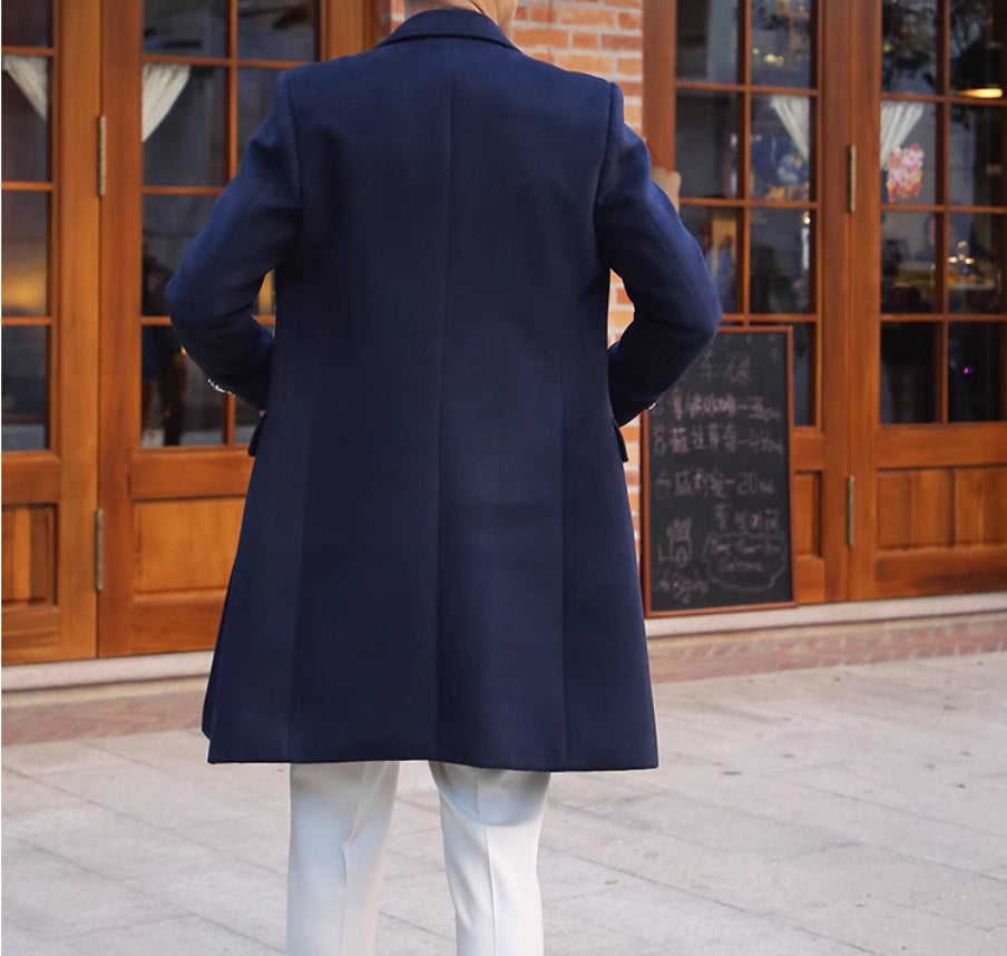 Manteau Laine Style British