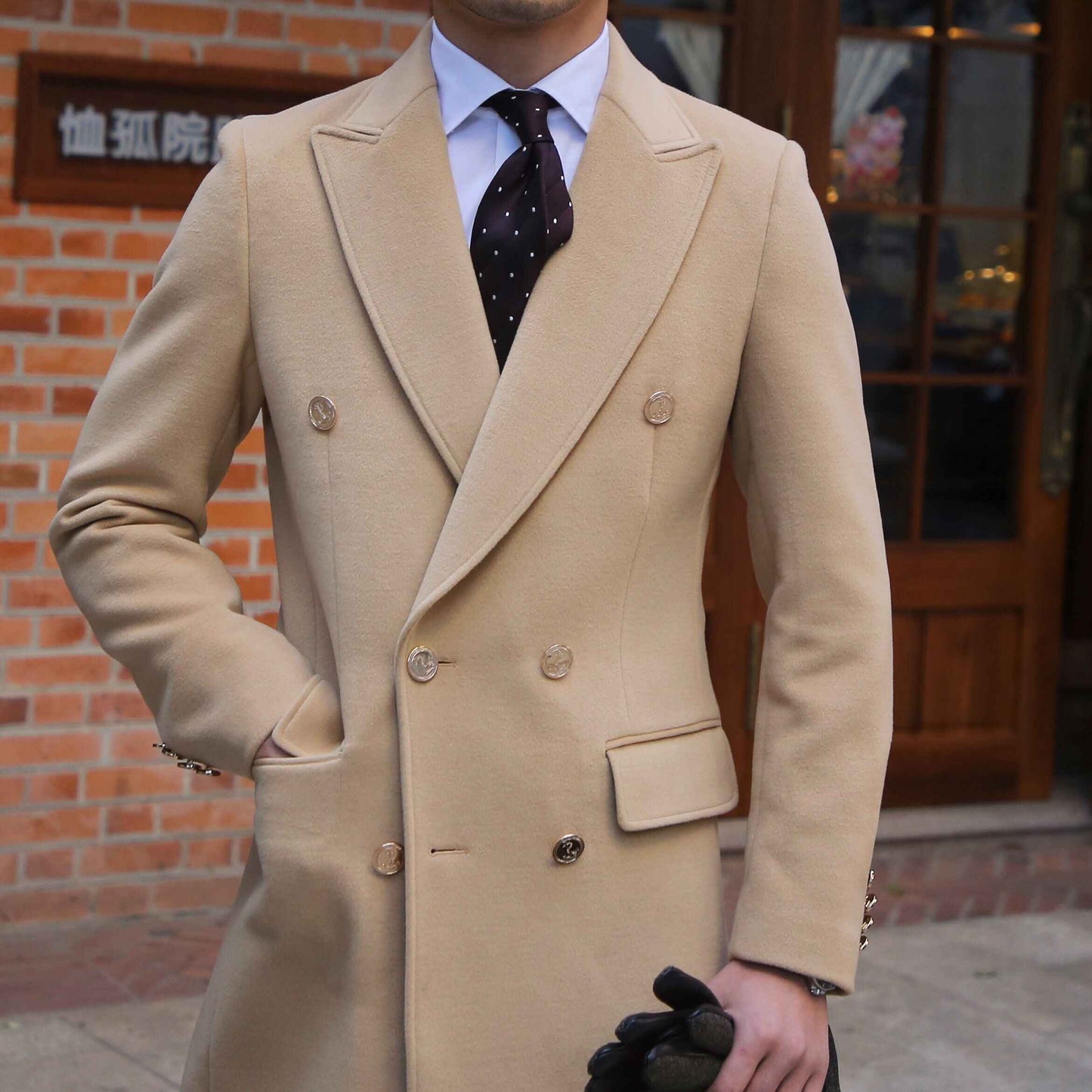 Manteau Laine Style British