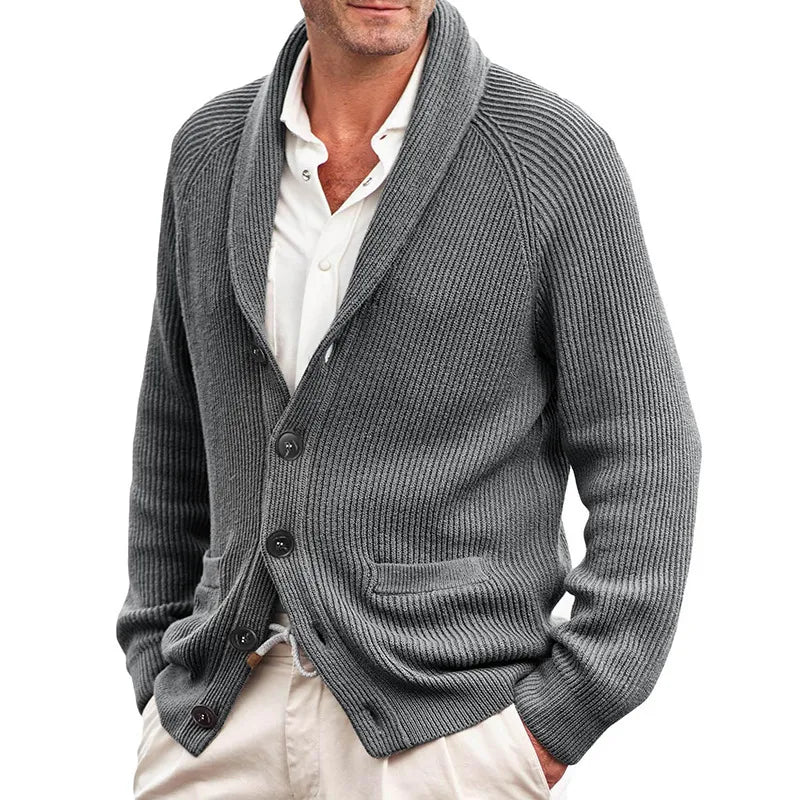 Manteau Cardigan Tricoté