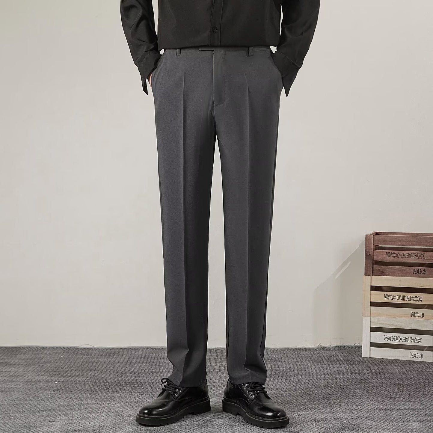 Pantalon Coupe Droite Élégante