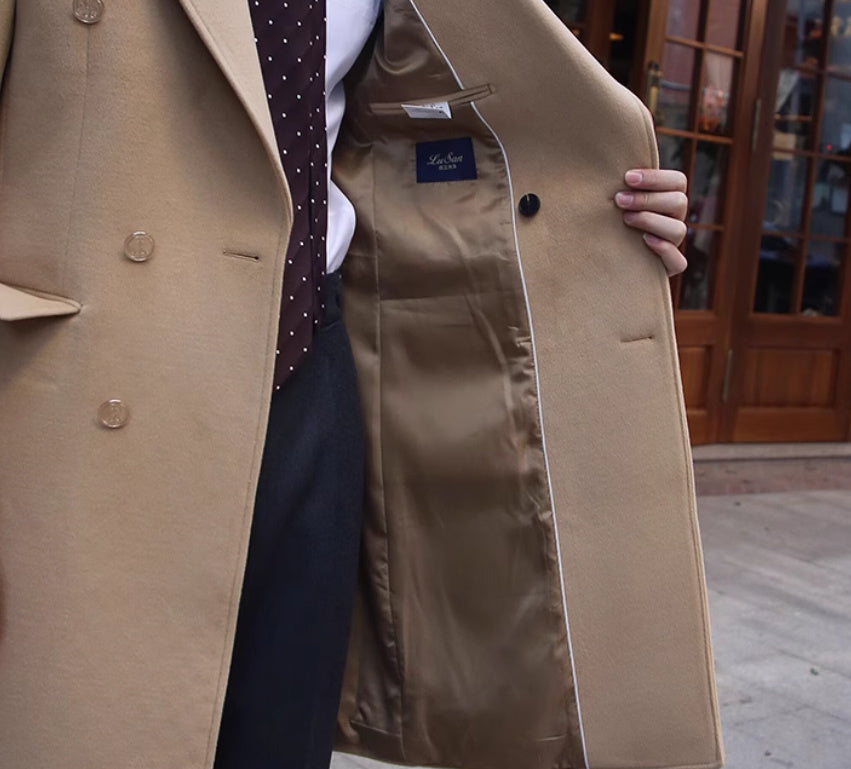 Manteau Laine Style British