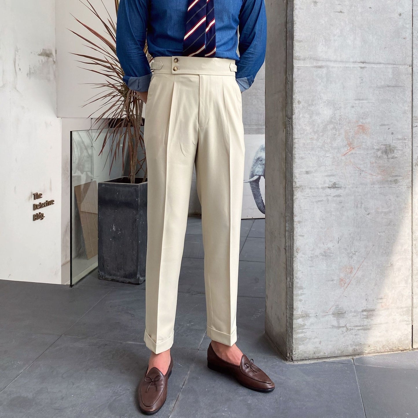 Pantalon Slim Fit Élégant