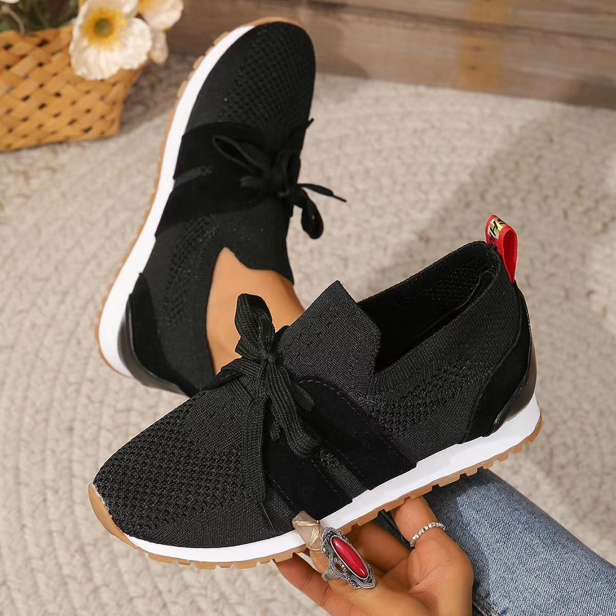 Woven Mesh Sneakers