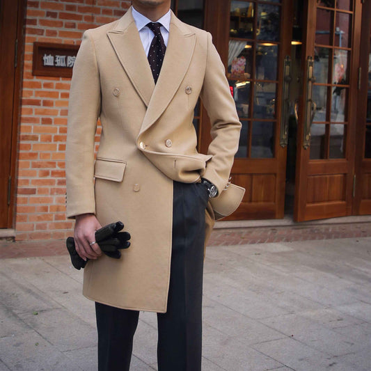 British Style Wool Coat