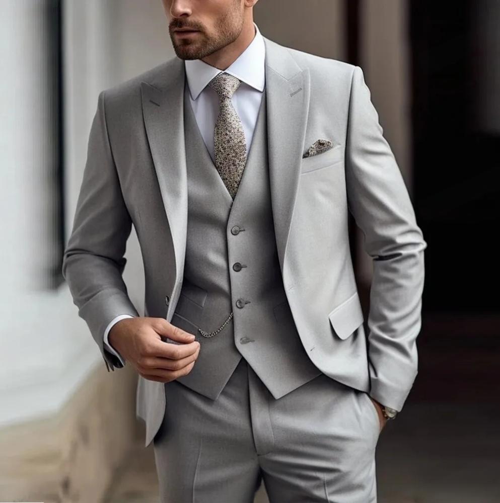 Costume Homme 3 Pièces Slim Fit
