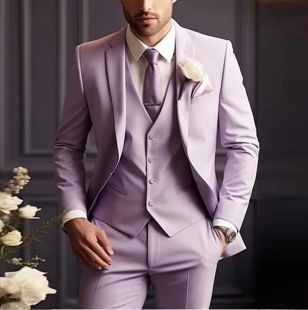 Costume Homme 3 Pièces Slim Fit