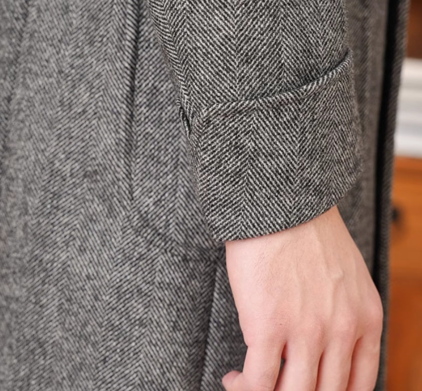Manteau Double Boutonnage Italien