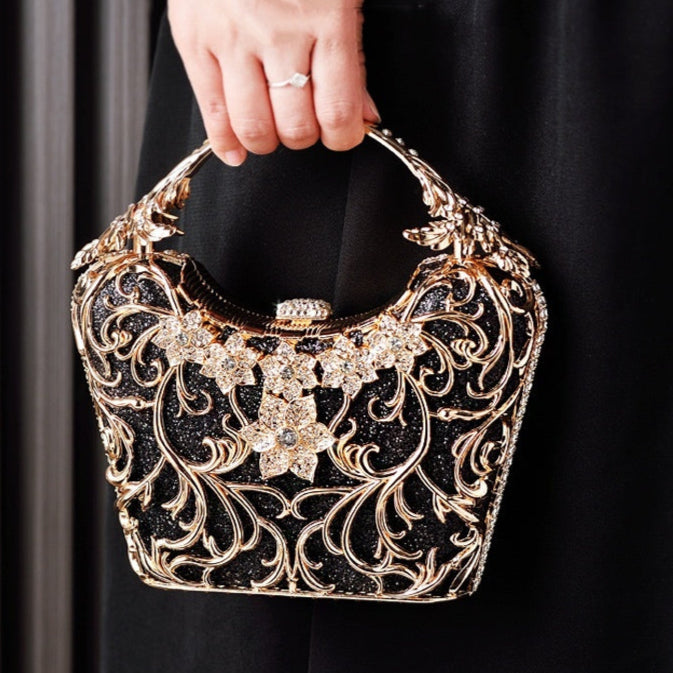Hollow Out Party Clutch Handbag