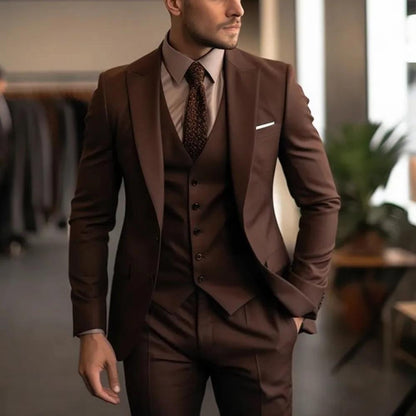Costume Homme 3 Pièces Slim Fit