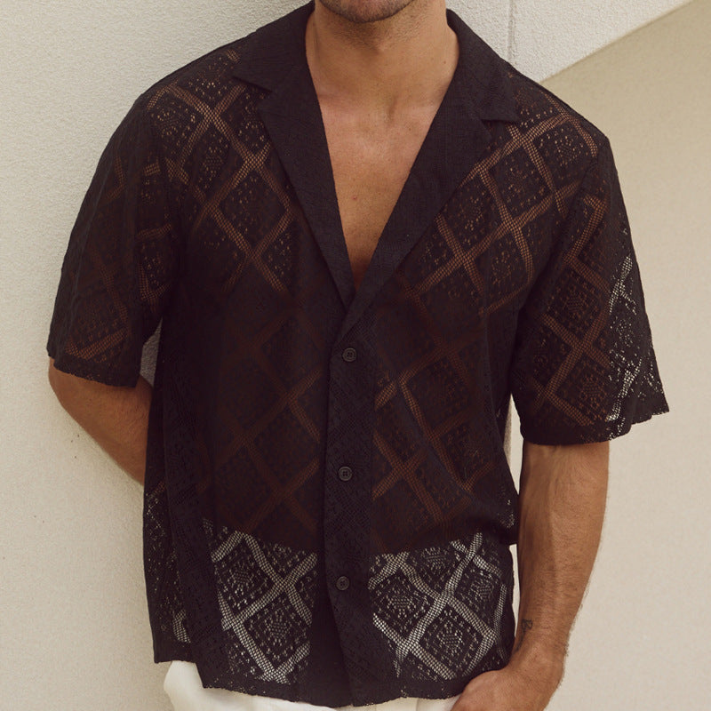 Chemise Manches Courtes  Stylée