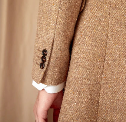 Manteau en Laine et Soie
