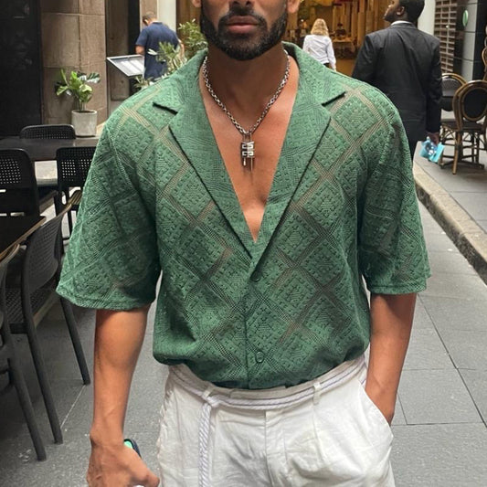 Chemise Manches Courtes  Stylée
