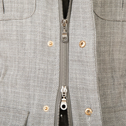 Veste Safari en Coton et Lin