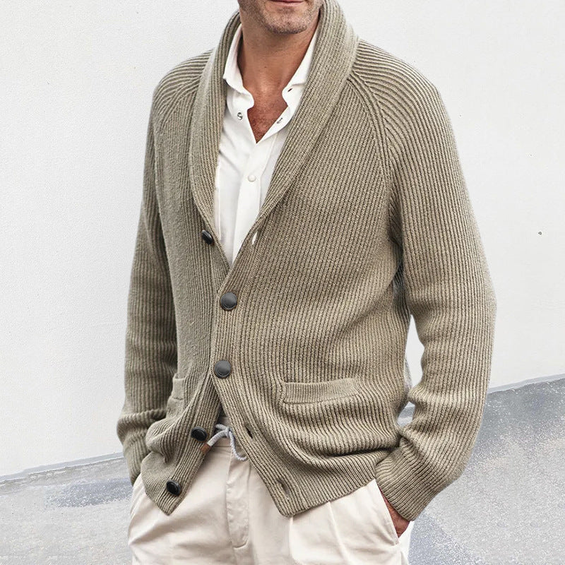 Manteau Cardigan Tricoté