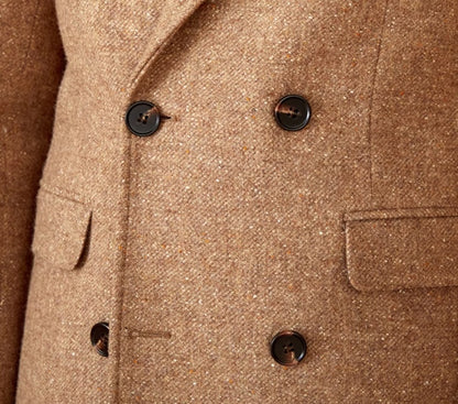 Manteau en Laine et Soie