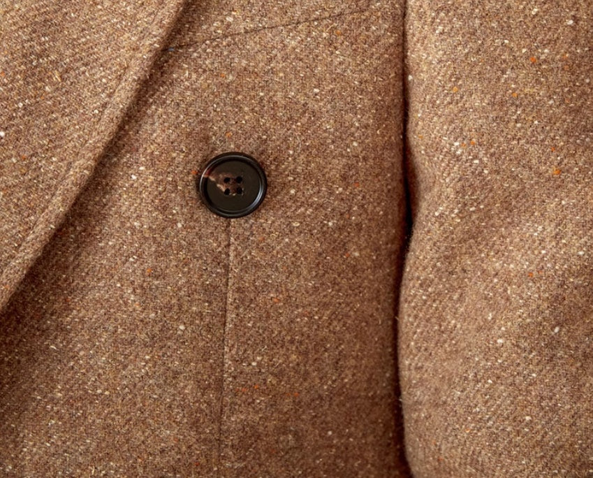 Manteau en Laine et Soie