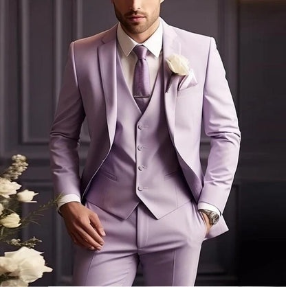 Costume Homme 3 Pièces Slim Fit