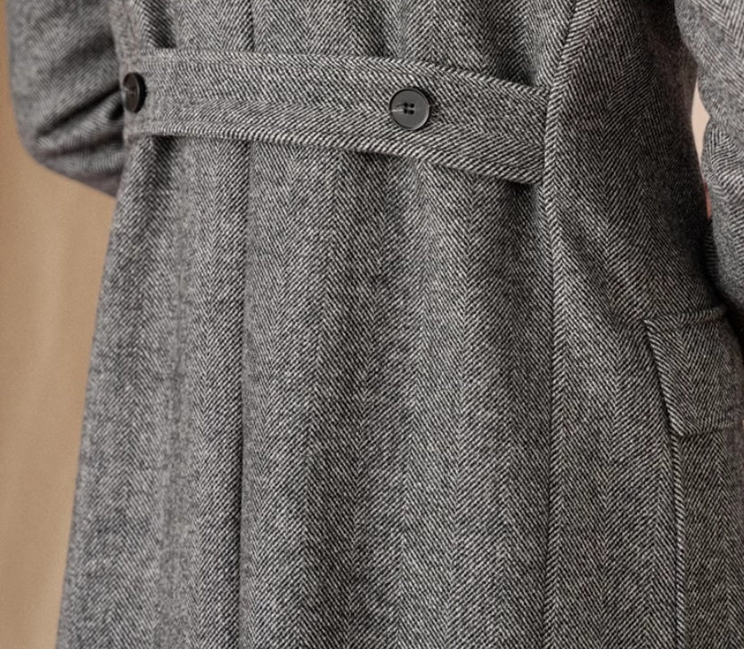 Manteau Double Boutonnage Italien