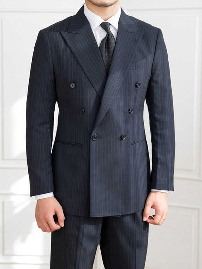Costume  Slim Fit Rayures