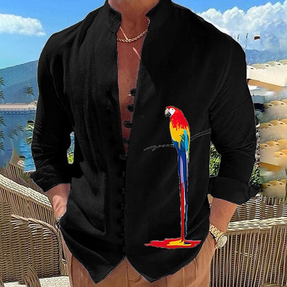 Chemise Homme Col Mao