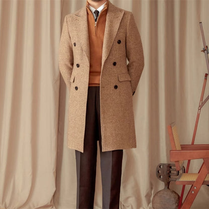 Manteau en Laine et Soie