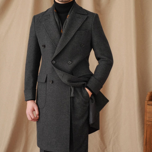 Manteau Double Boutonnage Italien