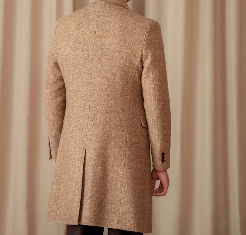 Manteau en Laine et Soie